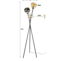 HUUS Vloerlamp Gwen
