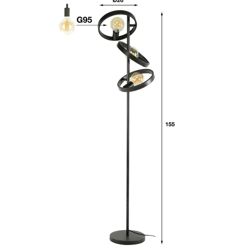 HUUS Vloerlamp Harriet