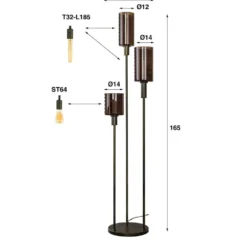HUUS Vloerlamp Leentje