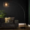 HUUS Vloerlamp Mees gebogen