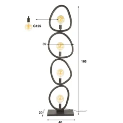 HUUS Vloerlamp Penny