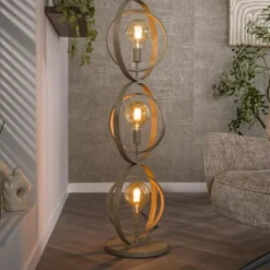 HUUS Vloerlamp Roxy – 3 bollen
