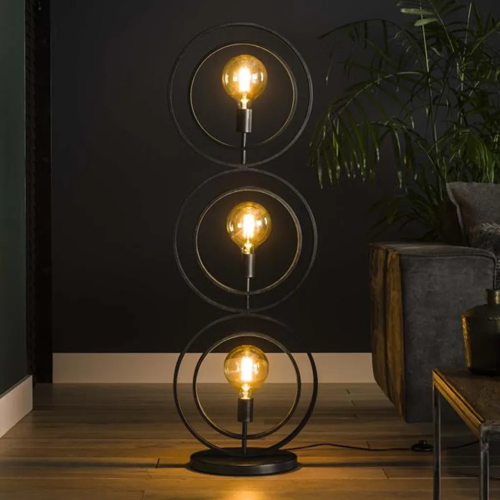HUUS Vloerlamp Roxy – 3 bollen