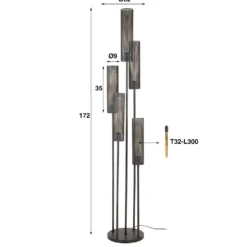 HUUS Vloerlamp Sjuul