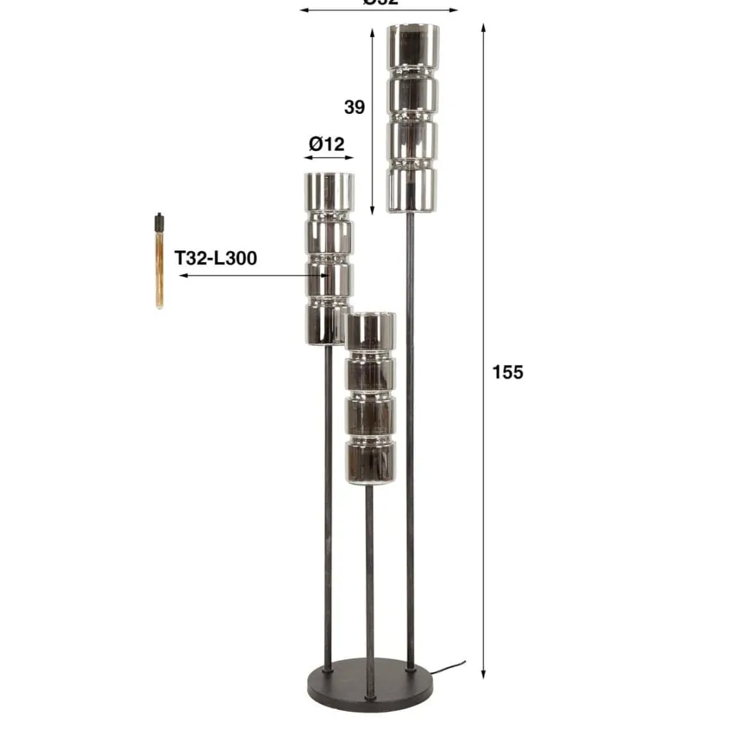 HUUS Vloerlamp Vincent