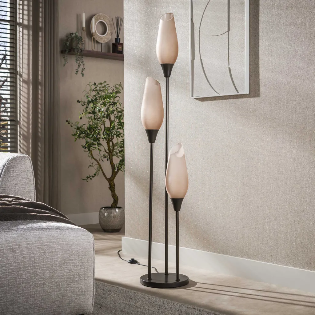HUUS Vloerlamp Wendy 3 lampen