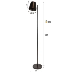 HUUS Vloerlamp Zelda