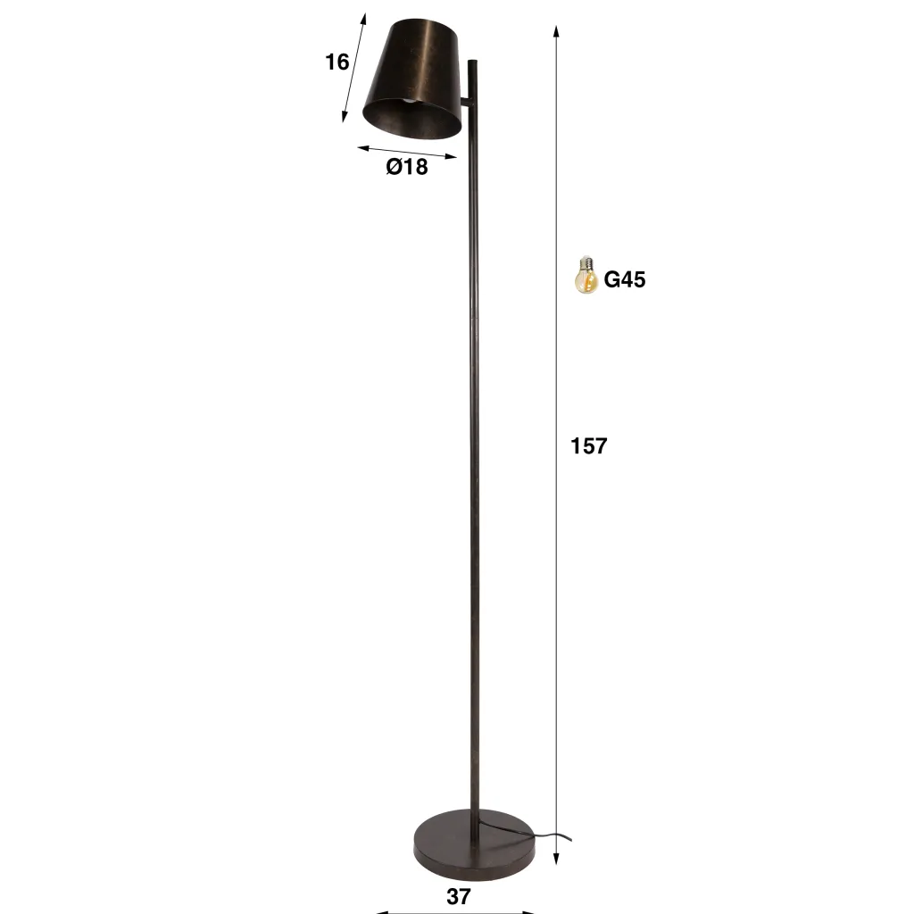HUUS Vloerlamp Zelda