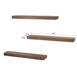 HUUS Wandplank Ruby set van 3